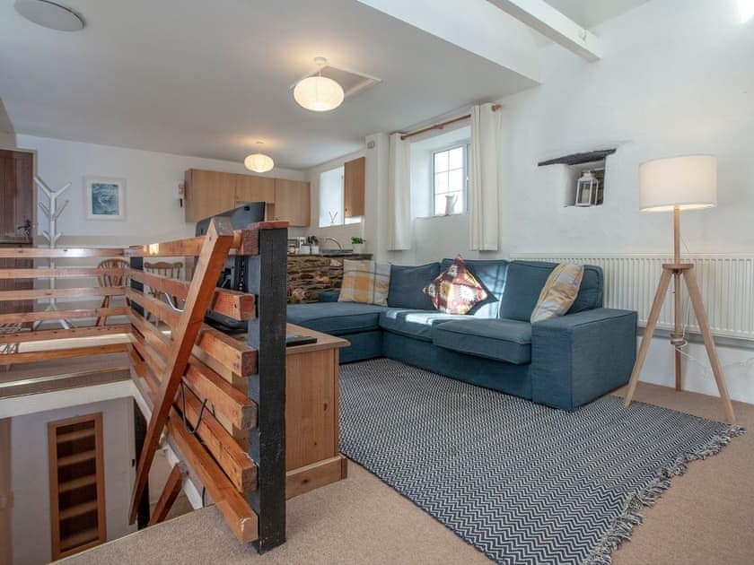 Open plan living space | Hayloft - Summercourt Cottages, Looe
