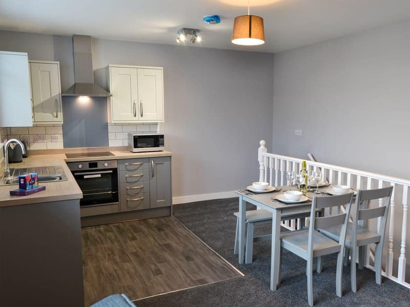 Kitchen | The Beach Hut - Regency Apartments, Great Yarmouth