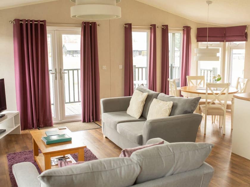 Living area | Silverbirch - Claywood Retreat Lodges, Darsham, near Southwold