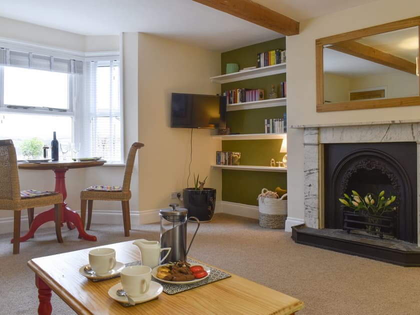 Living room/dining room | Captains Row - The Garden Apartment - Captain&rsquo;s Row, Whitby