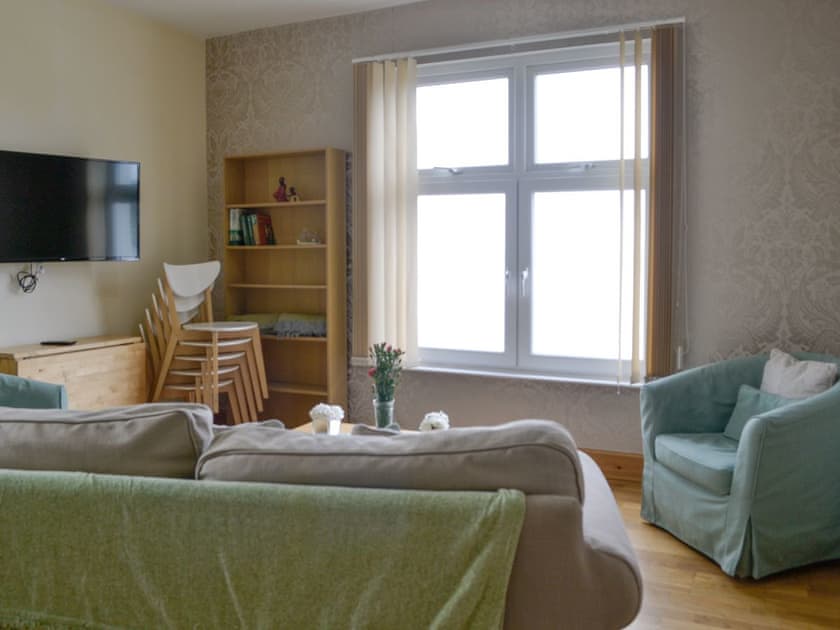 Living area | Antrim Coastline View - Melvin Lodge Apartments, Portpatrick
