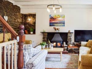 Living room | Ty Lewis Cottage, Pwll near Llanelli
