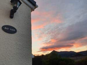 Goat Fell on summer evening | Bay View, Brodick