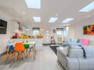 Open plan living space | Craigpark Lodge, Caldercruix, near Airdrie
