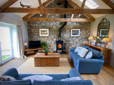 Living area | The Stable - Gwedna Barns, Godolphin Cross, Helston