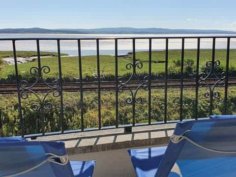 Balcony | Dolphin Cottage, Grange-over-sands