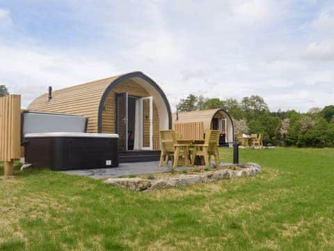 Exterior | Cain Pod VIP - Pods Bodyddon, Llanfyllin, near Welshpool