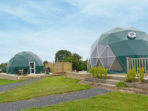 Exterior | Snowdrop, Bluebell, Daffodil - Brynteg Glamping, Brynteg, near Benllech