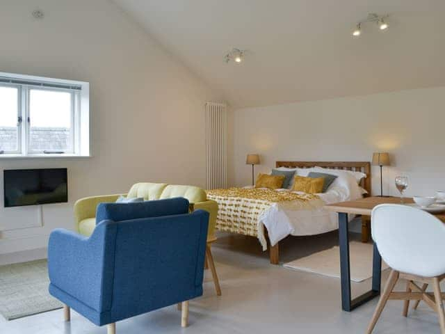 Open plan living space | Staveley Park Studio - Staveley Park Holiday Cottages, Staveley