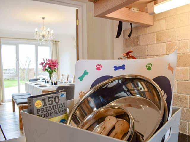 Dog welcome pack | Bernicia House, Seahouses