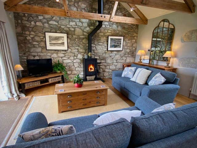 Living area | The Stable - Gwedna Barns, Godolphin Cross, Helston