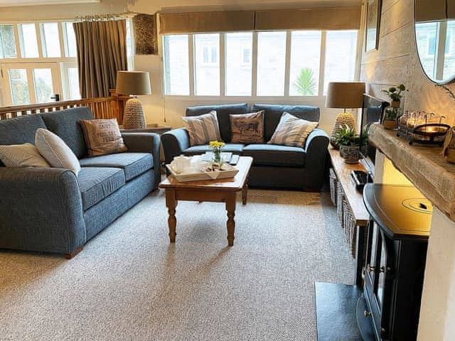 Living room | Swallows Barn - Gwedna Barns, Godolphin Cross, Helston