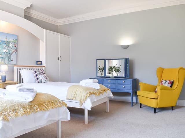 Twin bedroom | Scarborough Esplanade, Scarborough