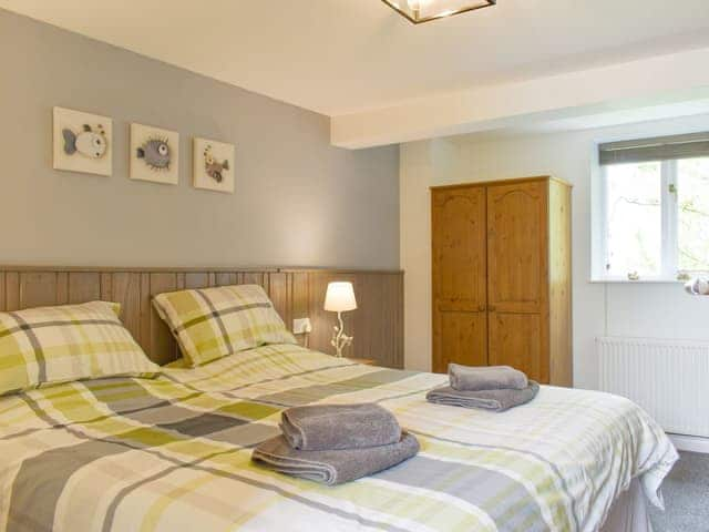 Zip-link beds set as double | The Loft, Boys Hill, near Sherborne