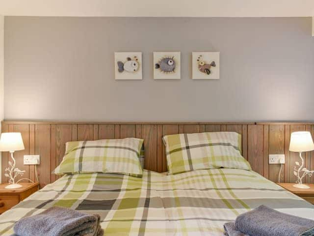 Zip-link beds set as double | The Loft, Boys Hill, near Sherborne