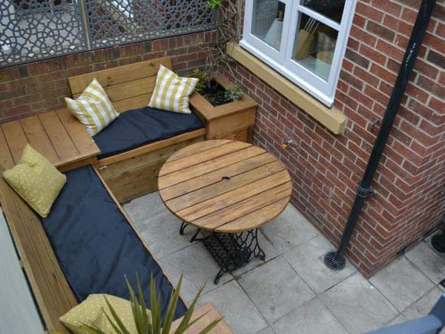 Patio | Endeavour Cottage, Whitby