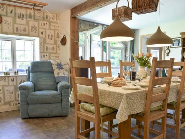 Kitchen/diner | Beech Tree Cottage at Blackaton Manor Farm, Widecombe-in-the-Moor