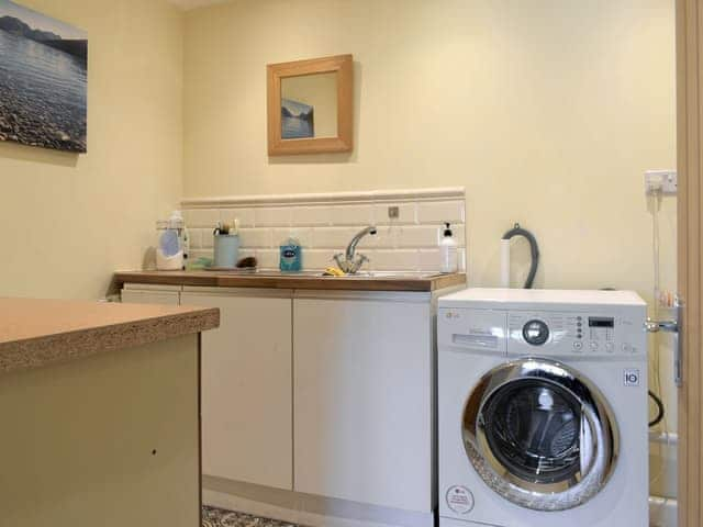 Utility room | Beech Tree Cottage at Blackaton Manor Farm, Widecombe-in-the-Moor