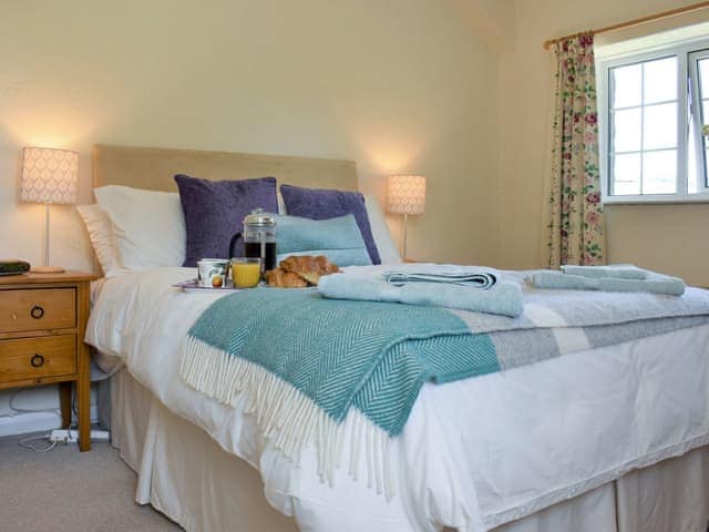 Double bedroom | Beech Tree Cottage at Blackaton Manor Farm, Widecombe-in-the-Moor