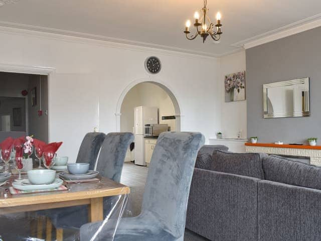 Living room/dining room | South Side Apartment, Bridlington