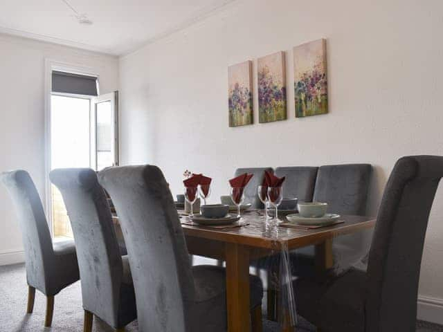 Dining Area | South Side Apartment, Bridlington