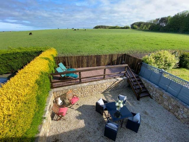 Patio | Darling Cottage, East Burton, near Bamburgh