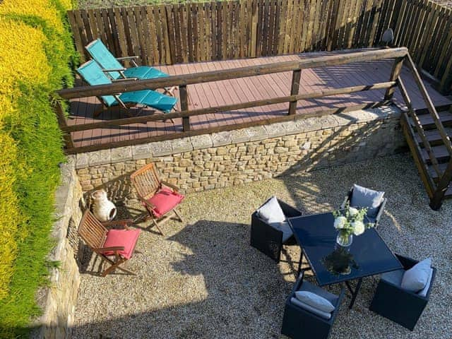 Patio | Darling Cottage, East Burton, near Bamburgh