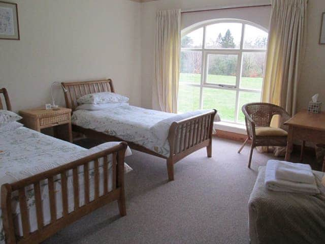 Twin bedroom | Owl Cottage - High Weldon Cottages, Weldon Bridge, near Rothbury