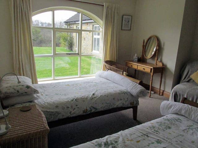 Twin bedroom | Owl Cottage - High Weldon Cottages, Weldon Bridge, near Rothbury