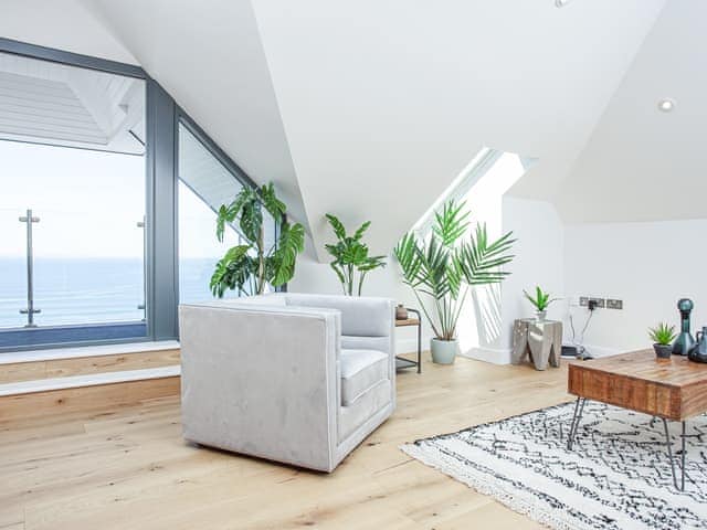 Living area | The Penthouse, Woolacombe