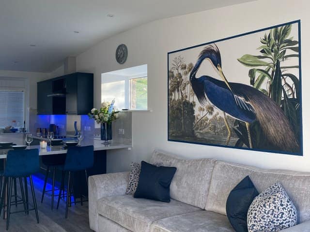 Open plan living space | Blue Heron Lodge, Kirkby Stephen