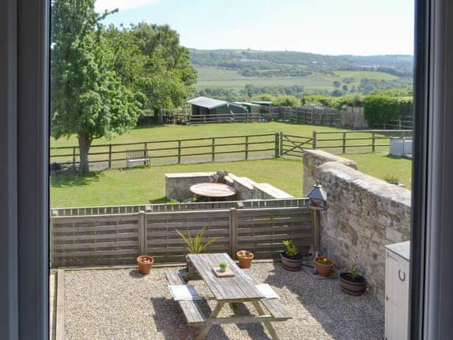 View from the bedroom window | Dolly&rsquo;s Cottage, Ovington