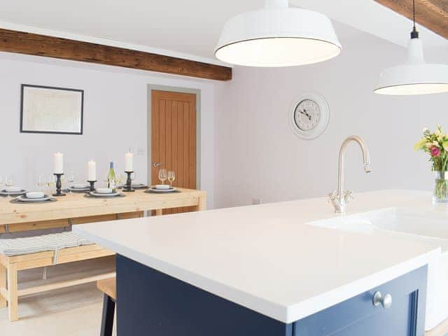 Kitchen/diner | The Dairy - Yocking Gate Holiday Accomodation, Whitchurch