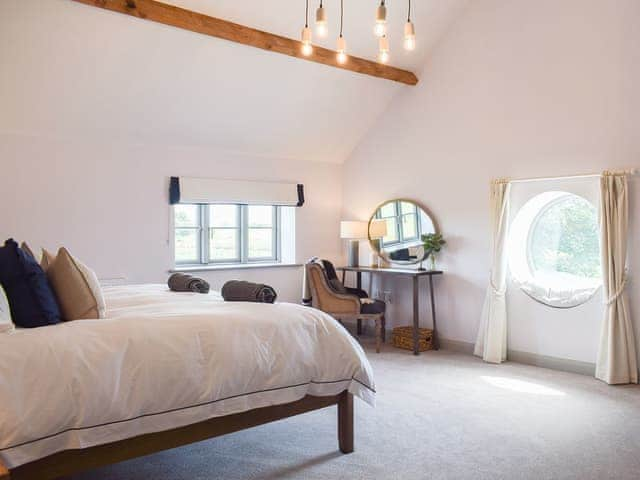 Double bedroom | The Dairy - Yocking Gate Holiday Accomodation, Whitchurch