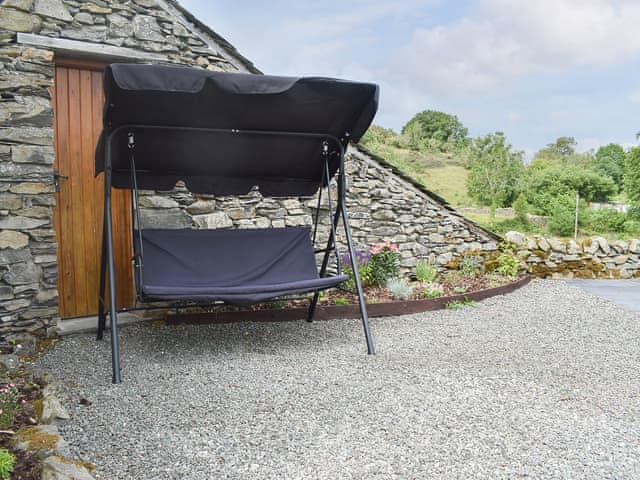 Sitting-out-area | Hazelrigg Farm, Newby Bridge, near Windermere