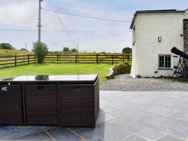 Patio | Hazelrigg Farm, Newby Bridge, near Windermere