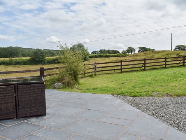 Patio | Hazelrigg Farm, Newby Bridge, near Windermere