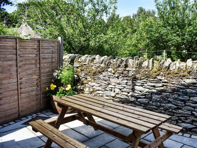 Sitting-out-area | Conn Cottage, Bampton, near Shap