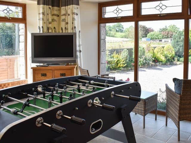 Games room | Country Lodge, Little Musgrave near Kirkby Stephen