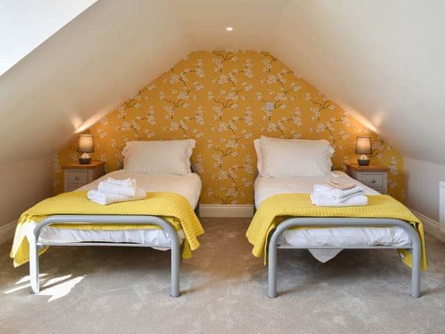 Twin bedroom | Country Lodge, Little Musgrave near Kirkby Stephen