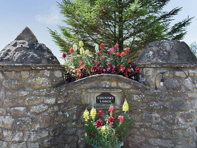 Outdoor area | Country Lodge, Little Musgrave near Kirkby Stephen