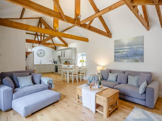 Open plan living space | The Stable - Longhoughton Hall, Longhoughton