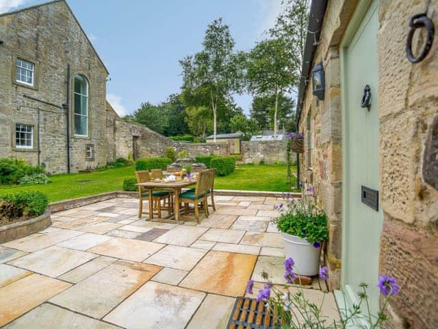 Outdoor area | The Stable - Longhoughton Hall, Longhoughton