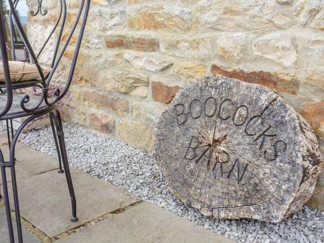 Outdoor area | Boococks Barn, Tosside, near Skipton