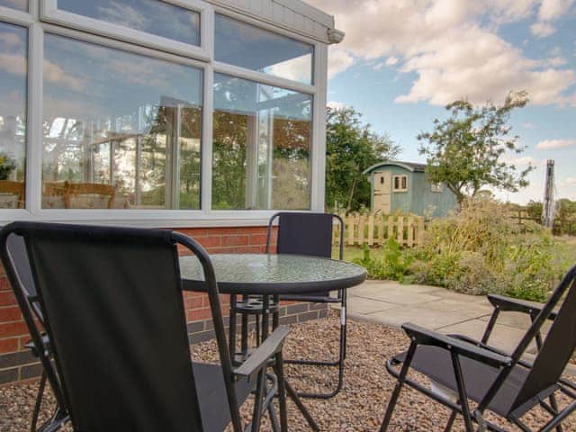 Sitting-out-area | Curlew Cottage, Thorpe St Peter, near Skegness