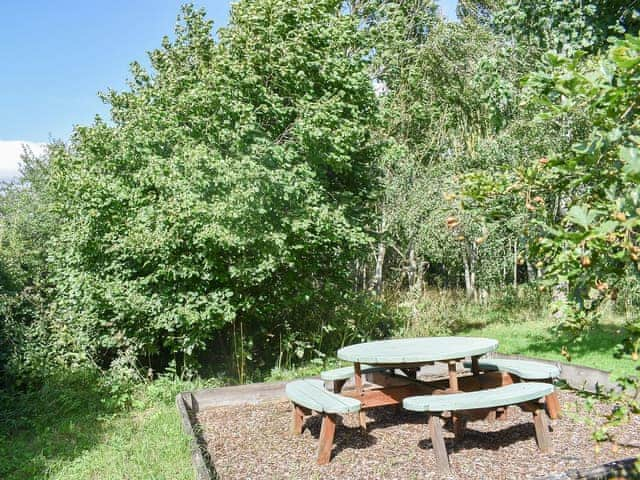 Picnic area | Fox Cover Cottage, Little Edstone, near Pickering