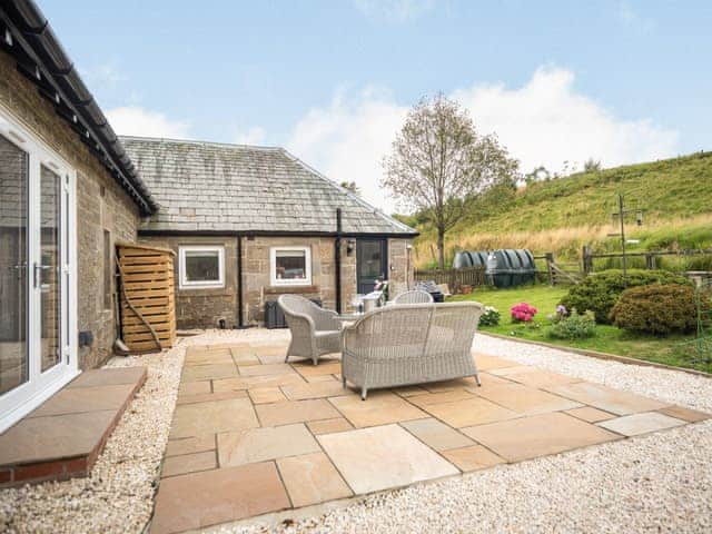 Outdoor area | The Liddel Haven - Liddel Holiday Properties, Saughtree, near Kielder