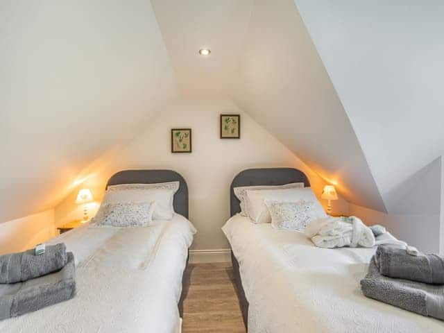 Twin bedroom | The Liddel Haven - Liddel Holiday Properties, Saughtree, near Kielder