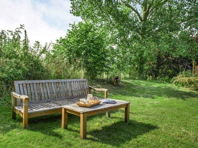 Sitting-out-area | North Farm Lodge, East Mersea, near Colchester