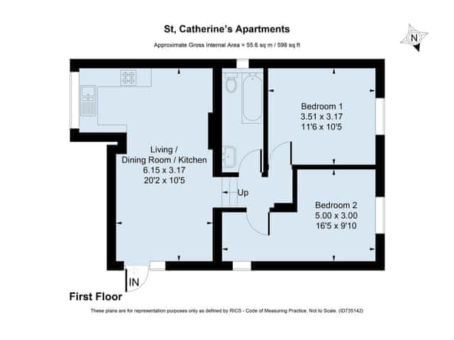 Flat 2 - St Catherines Apartments, Littlehampton